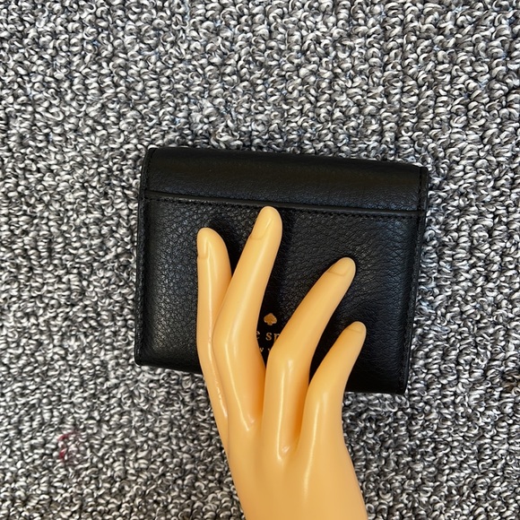 Kate Spade Marti Small Flap Wallet Black - Picture 7 of 16